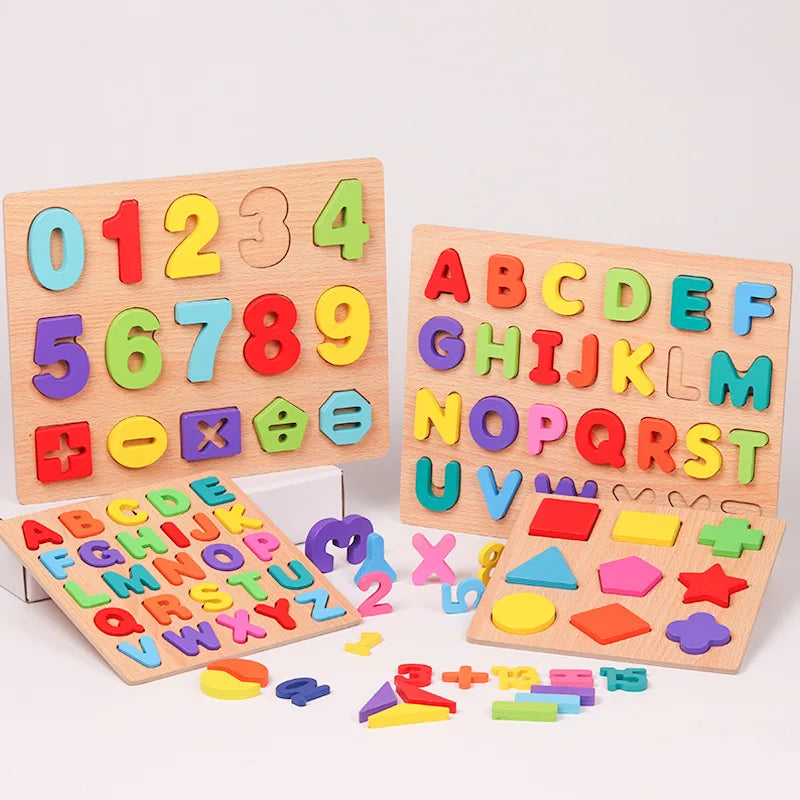 Puzzle en bois Montessori jouets