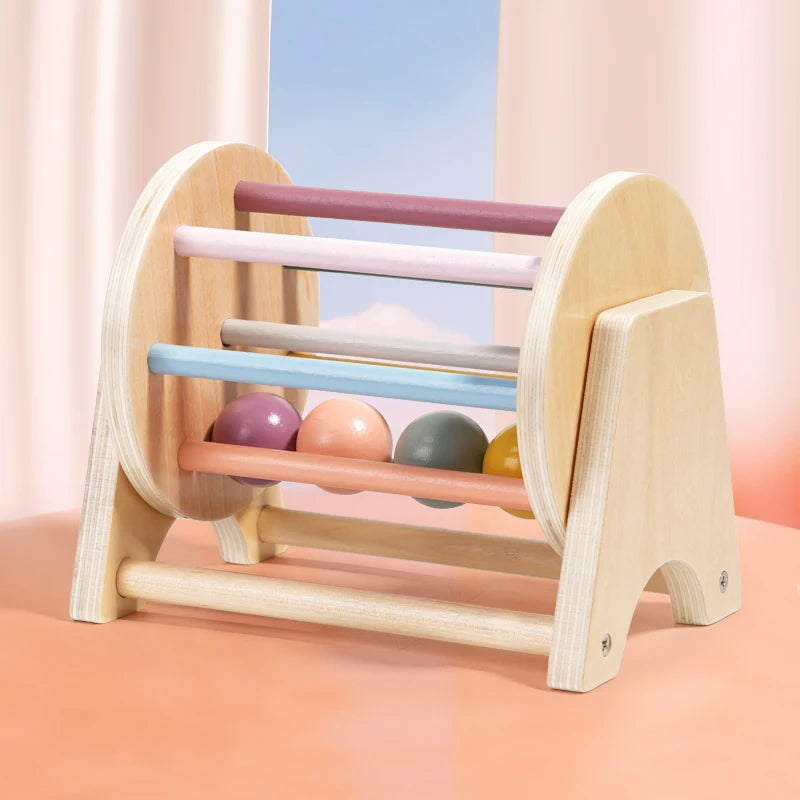 Tambour en bois Montessori pour bébé