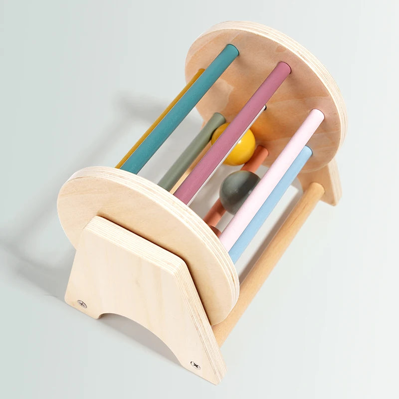 Tambour en bois Montessori pour bébé