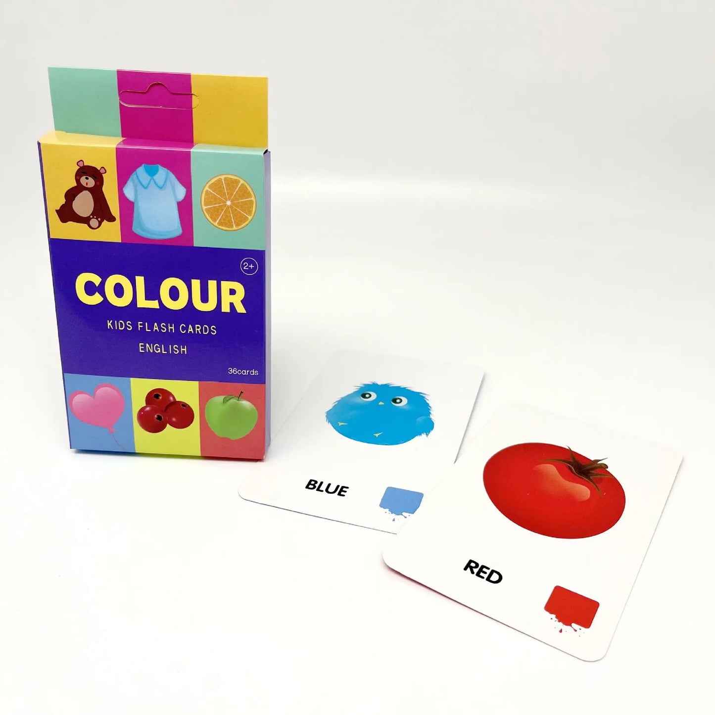 Cartes mémo Montessori Alphabet pour enfants de 36 cartes, 8 thèmes, jouets éducatifs, jeux d'apprentissage d'anglais