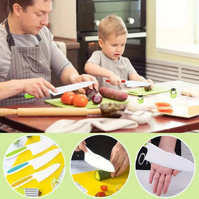 Ensemble de couteaux de cuisine pour enfants