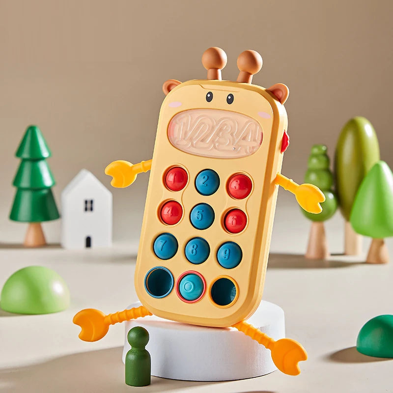 Jouets Montessori pour bébé, jouets sensoriels à tirer sur ficelle, jouets en silicone pour bébé de 6 à 12 mois, jouets d'activité de dentition pour enfants, jouets éducatifs