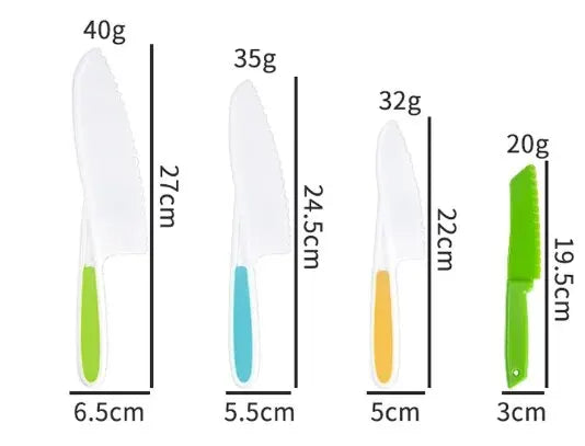 Ensemble de couteaux de cuisine pour enfants
