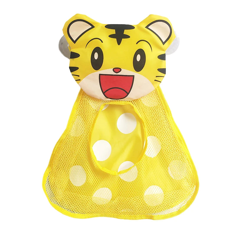 Sac de rangement de jouets pour bain bébé filet en maille