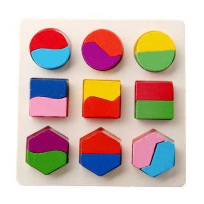 Puzzle en bois Montessori jouets