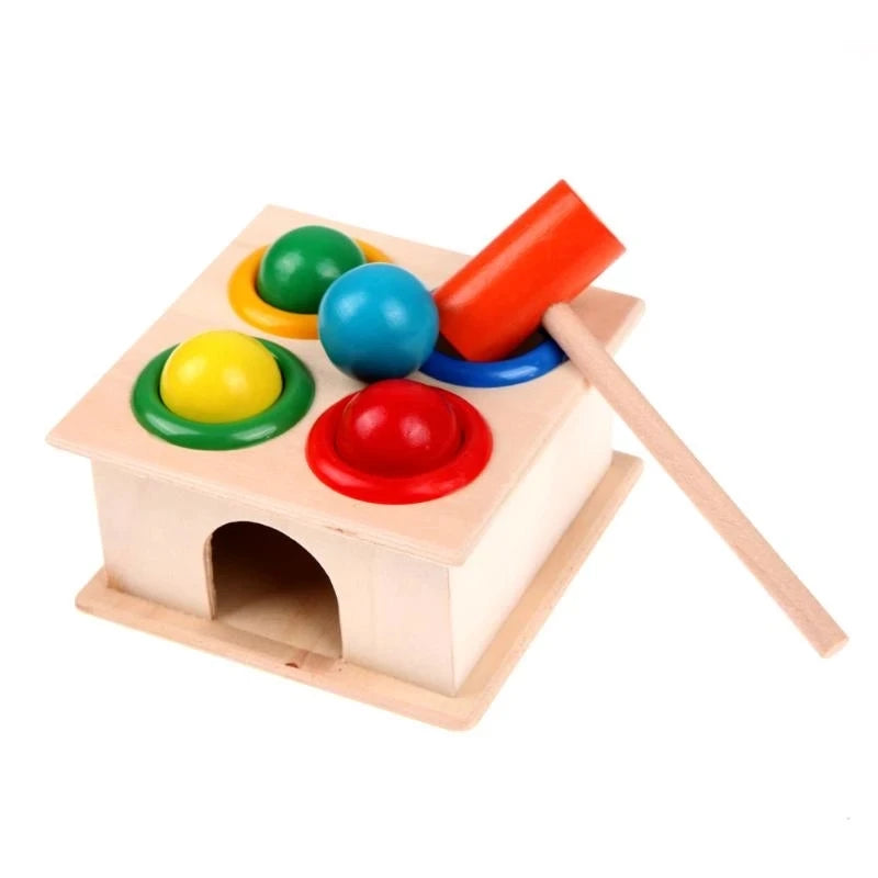 Jeu montessori trieur de formes en bois