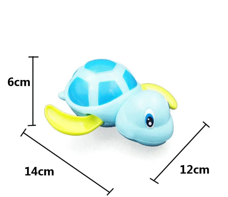 animal tortue classique bébé eau jouet infantile nager tortue remontage chaîne enfants plage bain jouets