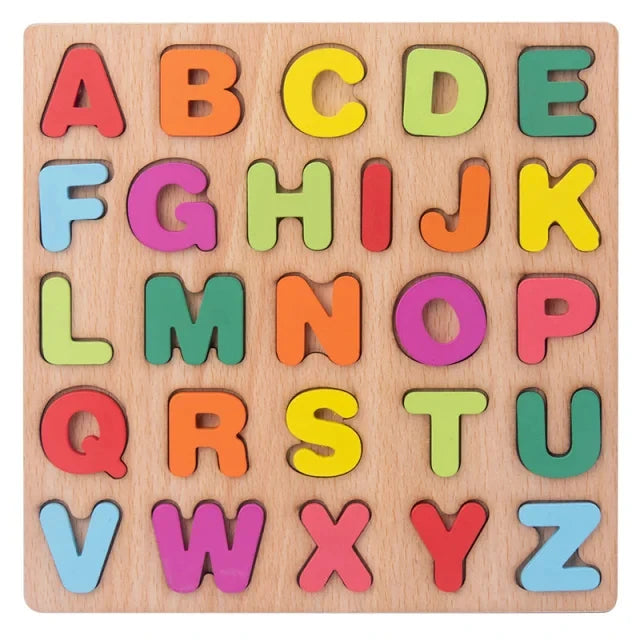 Puzzle en bois Montessori jouets