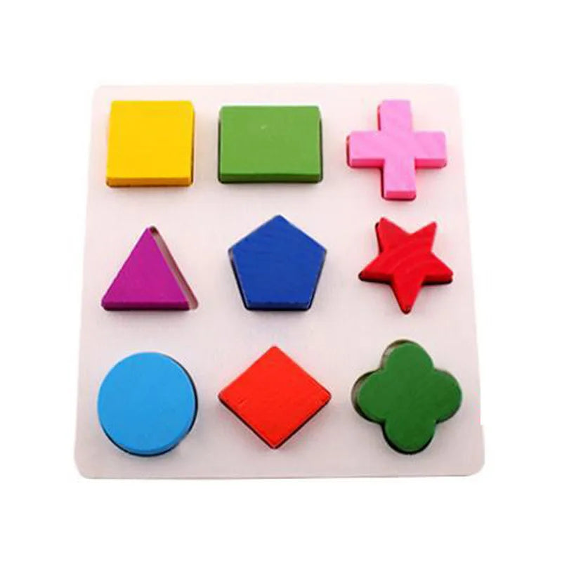 Puzzle en bois Montessori jouets