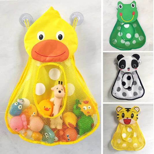 Sac de rangement de jouets pour bain bébé filet en maille