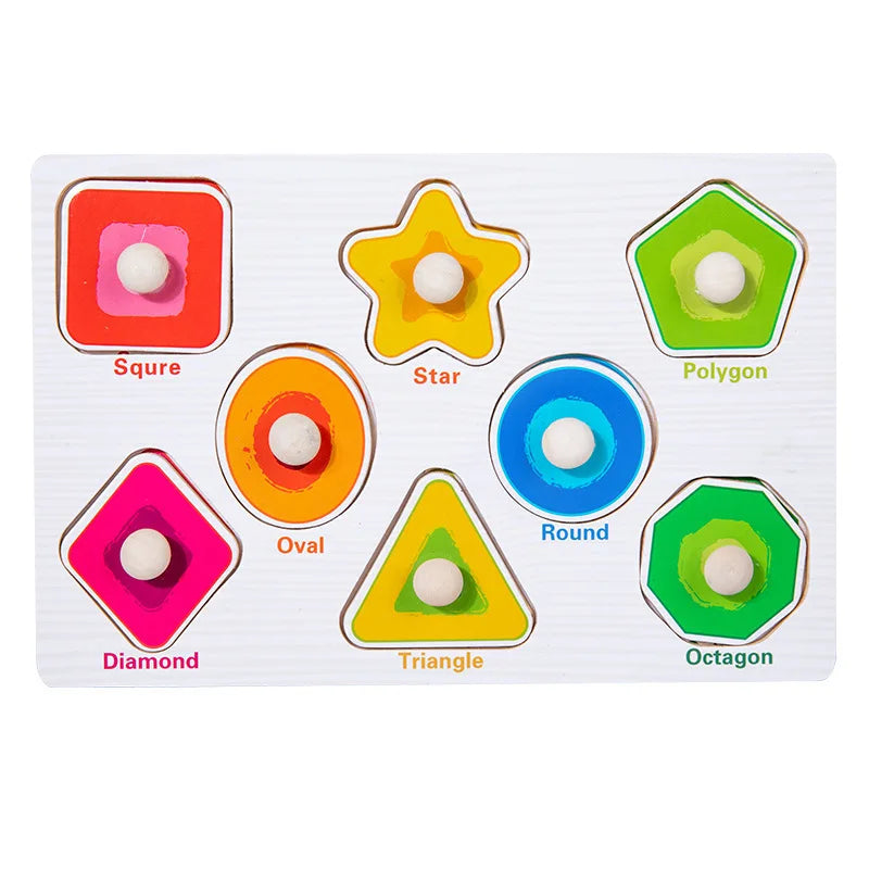 Puzzle en bois Montessori jouets