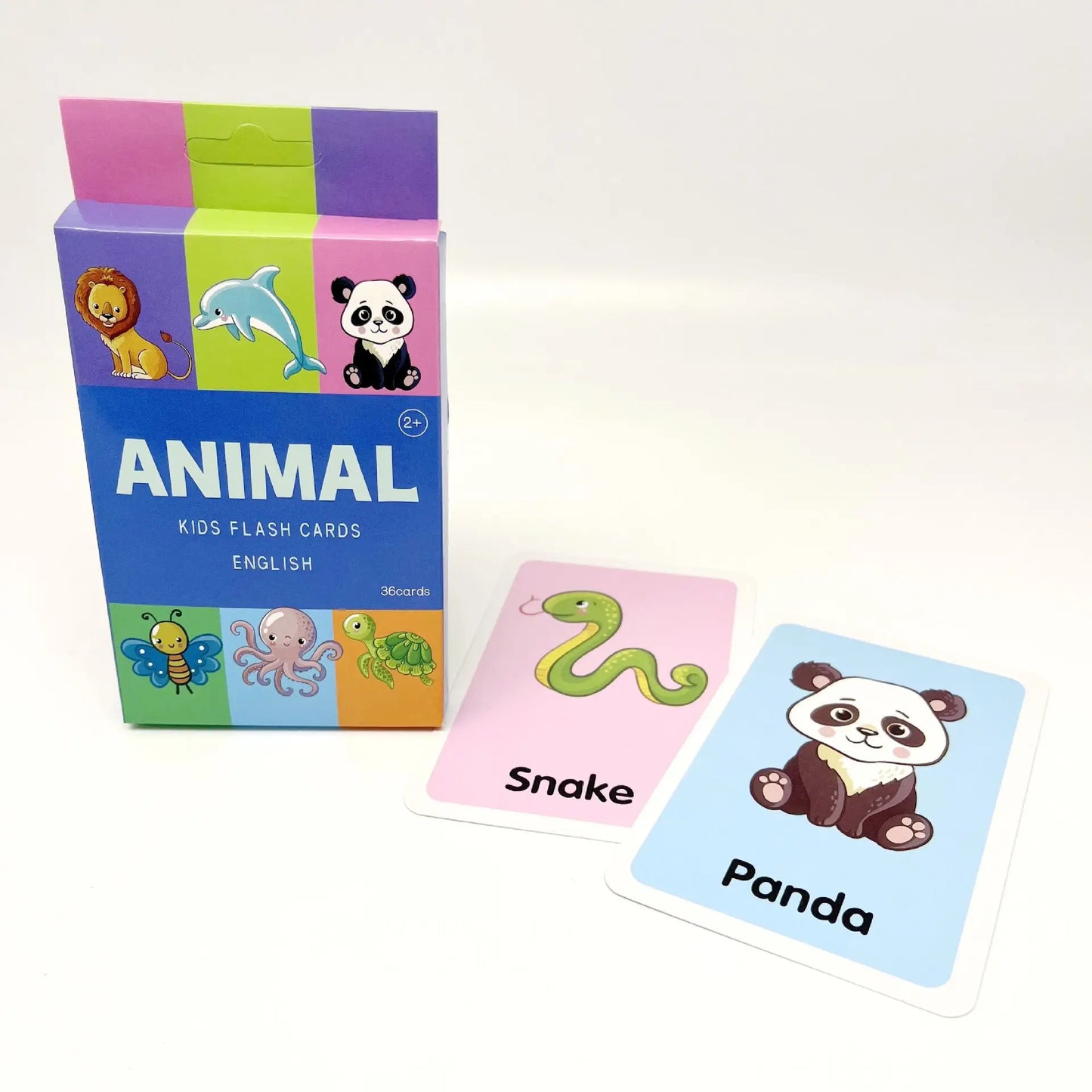 Cartes mémo Montessori Alphabet pour enfants de 36 cartes, 8 thèmes, jouets éducatifs, jeux d'apprentissage d'anglais